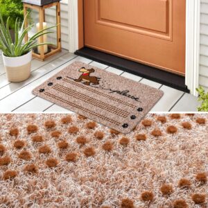 Schmutzfangmatte Fußmatte Sauberlaufmatte Eingangsmatte Motiv Hund 40x70cm