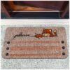 Fußmatte Schmutzfangmatte Sauberlaufmatte Eingangsmatte Motiv Katze 40x70cm