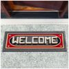 Schmutzfangmatte Fußmatte Sauberlaufmatte Schmutzmatte Motiv Welcome 25x68cm