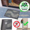 Schmutzfangmatte Fußmatte Sauberlaufmatte Schmutzmatte Motiv Mosaik Grau 40x68cm