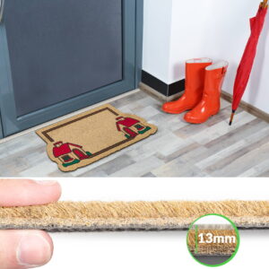 Schmutzfangmatte Fußmatte Sauberlaufmatte Fußabtreter Motiv Home 40x70cm