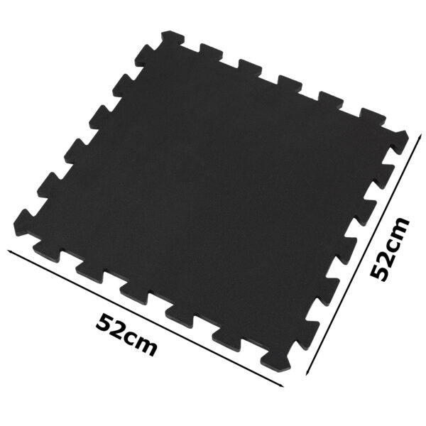Puzzlematte Gummimatte Bodenschutzmatte Bodenbelag Gummi Fitnessboden Stallmatte Lager 50x50cm – 50x50cm
