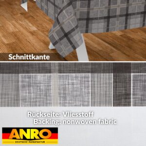 Wachstischdecke Wachstuch Tischdecke Wachstuch Meterware Tischdecke abwaschbar Gartentischdecke Rustikal Karo