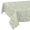 Wachstischdecke Wachstuch Tischdecke Wachstuch Meterware Tischdecke abwaschbar Gartentischdecke Abstrakt Grün – 90x130cm, Schnittkante