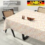 Tischdecke abwaschbar Tischtuch Tischwäsche Gartentischdecke Stofftischdecke Baumwolle Polyester Alessia