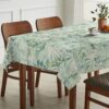 Tischdecke abwaschbar Tischtuch Tischwäsche Gartentischdecke Stofftischdecke Baumwolle Polyester Athena