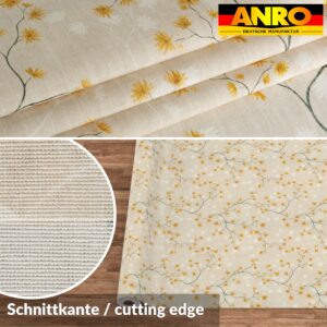 Tischdecke abwaschbar Tischtuch Tischwäsche Gartentischdecke Stofftischdecke Baumwolle Polyester Callista