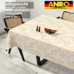 Tischdecke abwaschbar Tischtuch Tischwäsche Gartentischdecke Stofftischdecke Baumwolle Polyester Callista