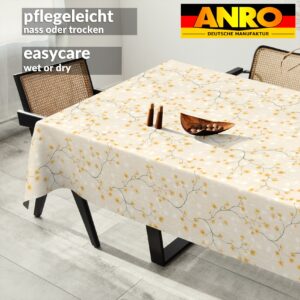 Tischdecke abwaschbar Tischtuch Tischwäsche Gartentischdecke Stofftischdecke Baumwolle Polyester Callista