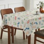 Tischdecke abwaschbar Tischtuch Tischwäsche Gartentischdecke Stofftischdecke Baumwolle Polyester Selene