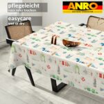 Tischdecke abwaschbar Tischtuch Tischwäsche Gartentischdecke Stofftischdecke Baumwolle Polyester Selene
