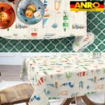 Tischdecke abwaschbar Tischtuch Tischwäsche Gartentischdecke Stofftischdecke Baumwolle Polyester Selene