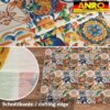 Tischdecke abwaschbar Tischtuch Tischwäsche Gartentischdecke Stofftischdecke Baumwolle Polyester Thalia