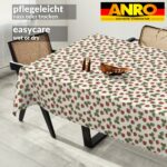 Tischdecke abwaschbar Tischtuch Tischwäsche Gartentischdecke Stofftischdecke Baumwolle Polyester Iris