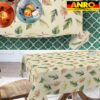 Tischdecke abwaschbar Tischtuch Tischwäsche Gartentischdecke Stofftischdecke Baumwolle Polyester Aurora