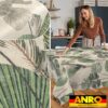 Tischdecke abwaschbar Tischtuch Tischwäsche Gartentischdecke Stofftischdecke Baumwolle Polyester Lucia