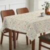 Tischdecke abwaschbar Tischtuch Tischwäsche Gartentischdecke Stofftischdecke Baumwolle Polyester Giovanna