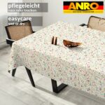 Tischdecke abwaschbar Tischtuch Tischwäsche Gartentischdecke Stofftischdecke Baumwolle Polyester Giovanna