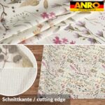 Tischdecke abwaschbar Tischtuch Tischwäsche Gartentischdecke Stofftischdecke Baumwolle Polyester Giulia