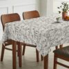 Tischdecke abwaschbar Tischtuch Tischwäsche Gartentischdecke Stofftischdecke Baumwolle Polyester Chloe