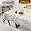 Tischdecke abwaschbar Tischtuch Tischwäsche Gartentischdecke Stofftischdecke Baumwolle Polyester Chloe