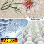 Tischdecke abwaschbar Tischtuch Tischwäsche Gartentischdecke Stofftischdecke Baumwolle Polyester Fortuna