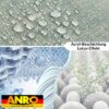 Tischdecke abwaschbar Tischtuch Tischwäsche Gartentischdecke Stofftischdecke Leinenoptik Baumwolle Leinen Uni Blau