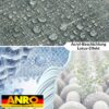 Tischdecke abwaschbar Tischtuch Tischwäsche Gartentischdecke Stofftischdecke Leinenoptik Baumwolle Leinen Uni Petrol