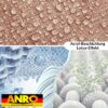 Tischdecke abwaschbar Tischtuch Tischwäsche Gartentischdecke Stofftischdecke Leinenoptik Baumwolle Leinen Uni Rot