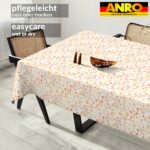 Tischdecke abwaschbar Tischtuch Tischwäsche Gartentischdecke Stofftischdecke Baumwolle Polyester Alessia