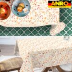 Tischdecke abwaschbar Tischtuch Tischwäsche Gartentischdecke Stofftischdecke Baumwolle Polyester Alessia