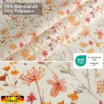 Tischdecke abwaschbar Tischtuch Tischwäsche Gartentischdecke Stofftischdecke Baumwolle Polyester Alessia