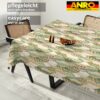 Tischdecke abwaschbar Tischtuch Tischwäsche Gartentischdecke Stofftischdecke Baumwolle Polyester Helena