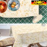 Tischdecke abwaschbar Tischtuch Tischwäsche Gartentischdecke Stofftischdecke Baumwolle Polyester Callista