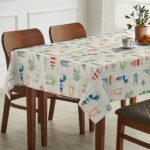 Tischdecke abwaschbar Tischtuch Tischwäsche Gartentischdecke Stofftischdecke Baumwolle Polyester Selene