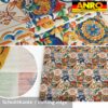Tischdecke abwaschbar Tischtuch Tischwäsche Gartentischdecke Stofftischdecke Baumwolle Polyester Thalia