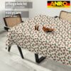 Tischdecke abwaschbar Tischtuch Tischwäsche Gartentischdecke Stofftischdecke Baumwolle Polyester Iris