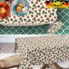 Tischdecke abwaschbar Tischtuch Tischwäsche Gartentischdecke Stofftischdecke Baumwolle Polyester Iris