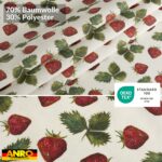 Tischdecke abwaschbar Tischtuch Tischwäsche Gartentischdecke Stofftischdecke Baumwolle Polyester Iris