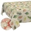 Tischdecke abwaschbar Tischtuch Tischwäsche Gartentischdecke Stofftischdecke Baumwolle Polyester Aurora