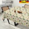 Tischdecke abwaschbar Tischtuch Tischwäsche Gartentischdecke Stofftischdecke Baumwolle Polyester Aurora
