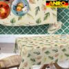 Tischdecke abwaschbar Tischtuch Tischwäsche Gartentischdecke Stofftischdecke Baumwolle Polyester Aurora