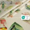 Tischdecke abwaschbar Tischtuch Tischwäsche Gartentischdecke Stofftischdecke Baumwolle Polyester Aurora