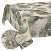 Tischdecke abwaschbar Tischtuch Tischwäsche Gartentischdecke Stofftischdecke Baumwolle Polyester Lucia