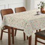 Tischdecke abwaschbar Tischtuch Tischwäsche Gartentischdecke Stofftischdecke Baumwolle Polyester Giovanna