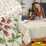 Tischdecke abwaschbar Tischtuch Tischwäsche Gartentischdecke Stofftischdecke Baumwolle Polyester Giovanna