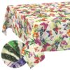 Tischdecke abwaschbar Tischtuch Tischwäsche Gartentischdecke Stofftischdecke Baumwolle Polyester Chiara