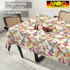 Tischdecke abwaschbar Tischtuch Tischwäsche Gartentischdecke Stofftischdecke Baumwolle Polyester Chiara