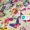 Tischdecke abwaschbar Tischtuch Tischwäsche Gartentischdecke Stofftischdecke Baumwolle Polyester Chiara