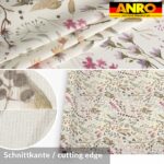 Tischdecke abwaschbar Tischtuch Tischwäsche Gartentischdecke Stofftischdecke Baumwolle Polyester Giulia
